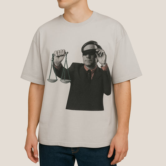 The Goodman Grind Baggy Fit Down-shoulders T-shirt