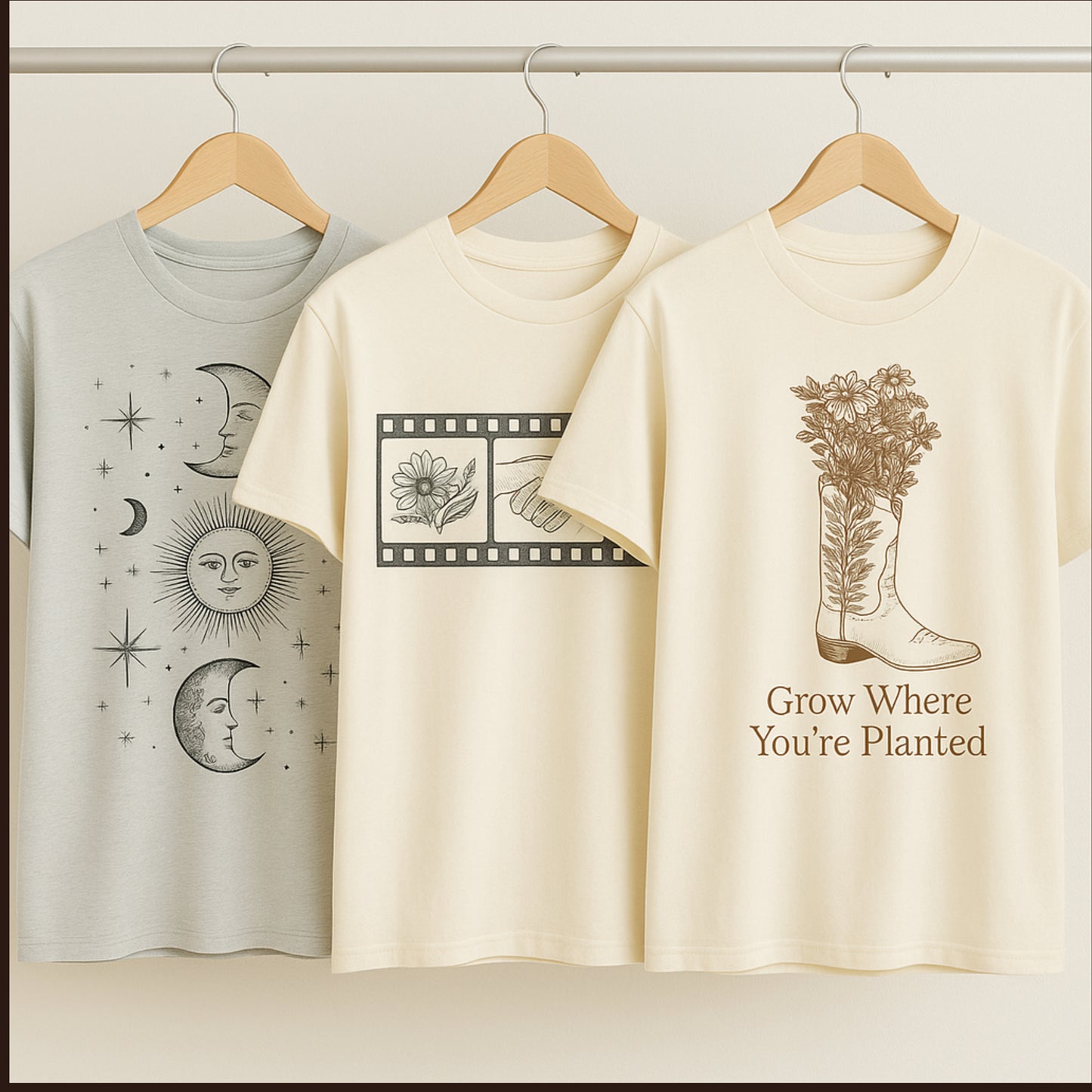 Buy a Pack of 3 T-shirts and save 35%