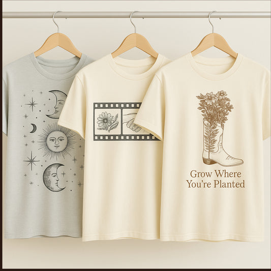 Buy a Pack of 3 T-shirts and save 35%
