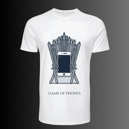 The GAME OF PHONES Tshirt