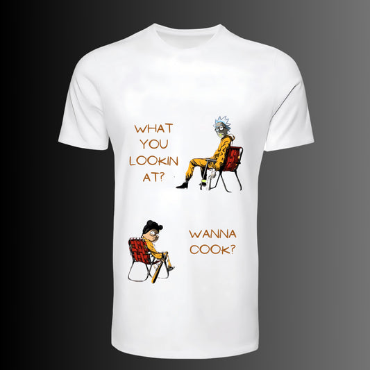Rick & Morty x Breaking Bad Mashup Tee