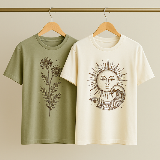 Buy Pack of 2 Customised T-shirts and save 30%
